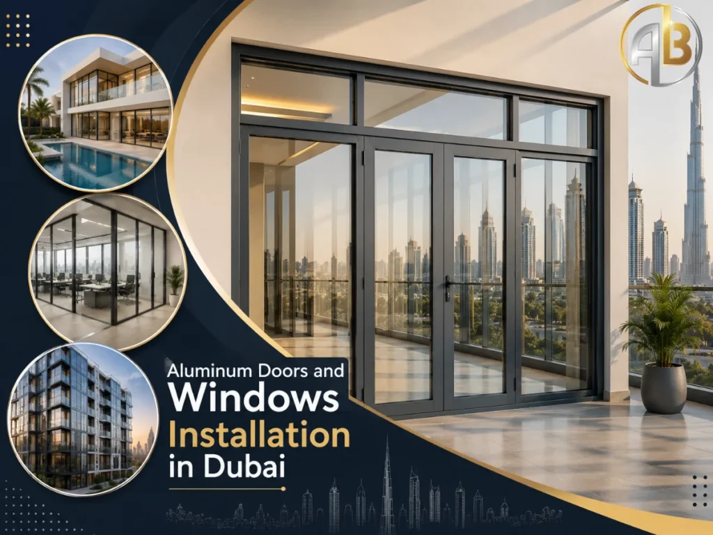 Aluminum Doors and Windows Installation in Dubai
