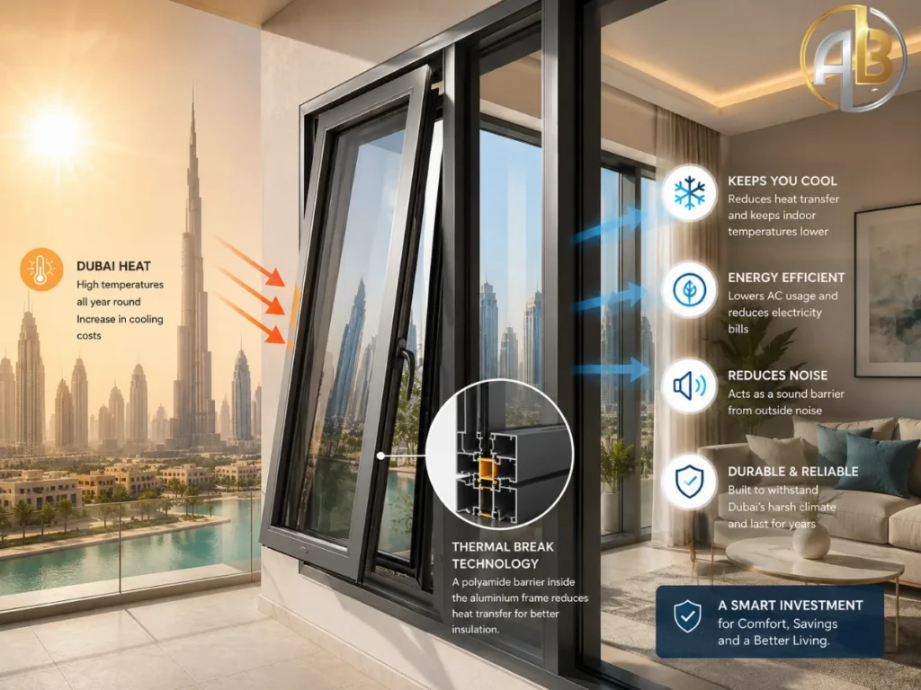 Do You Need Thermal Break Aluminium Windows in Dubai?
