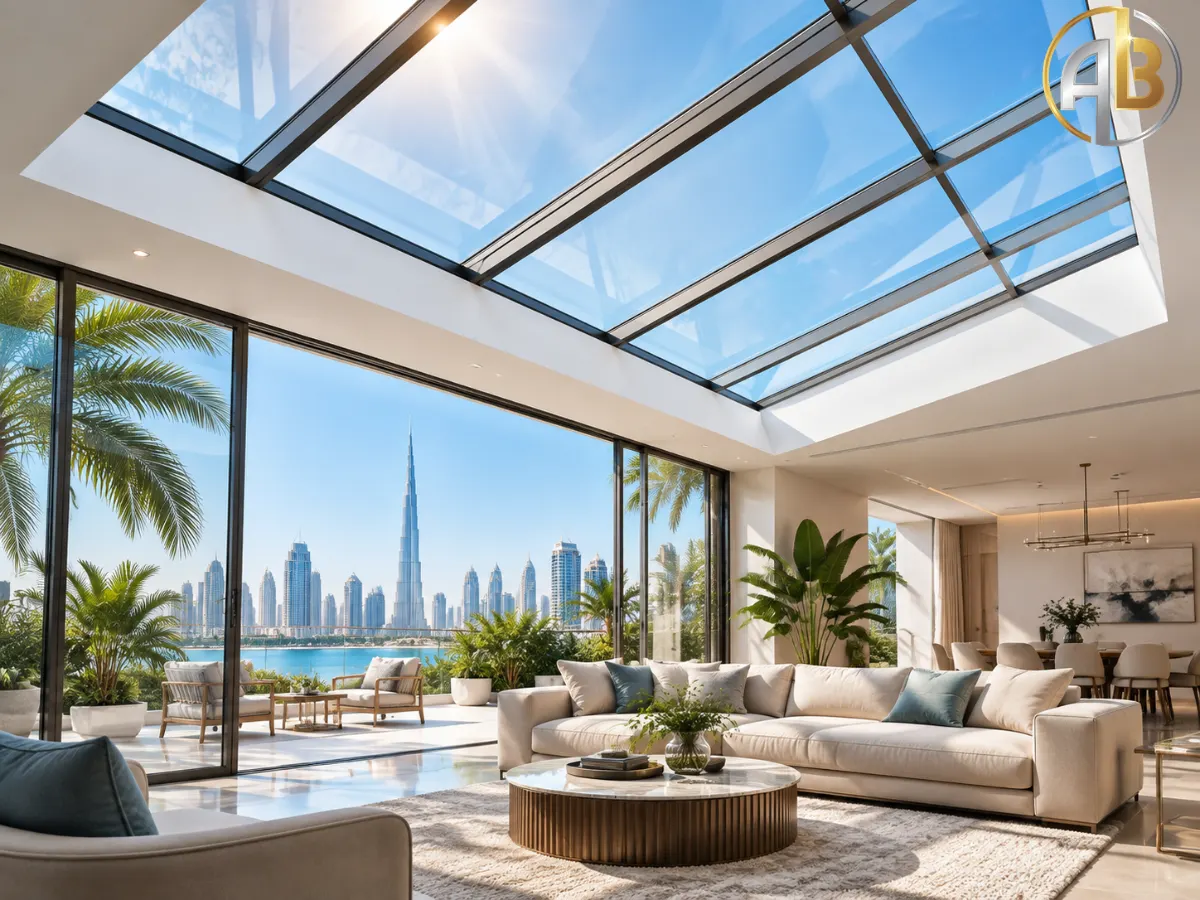 glass skylight